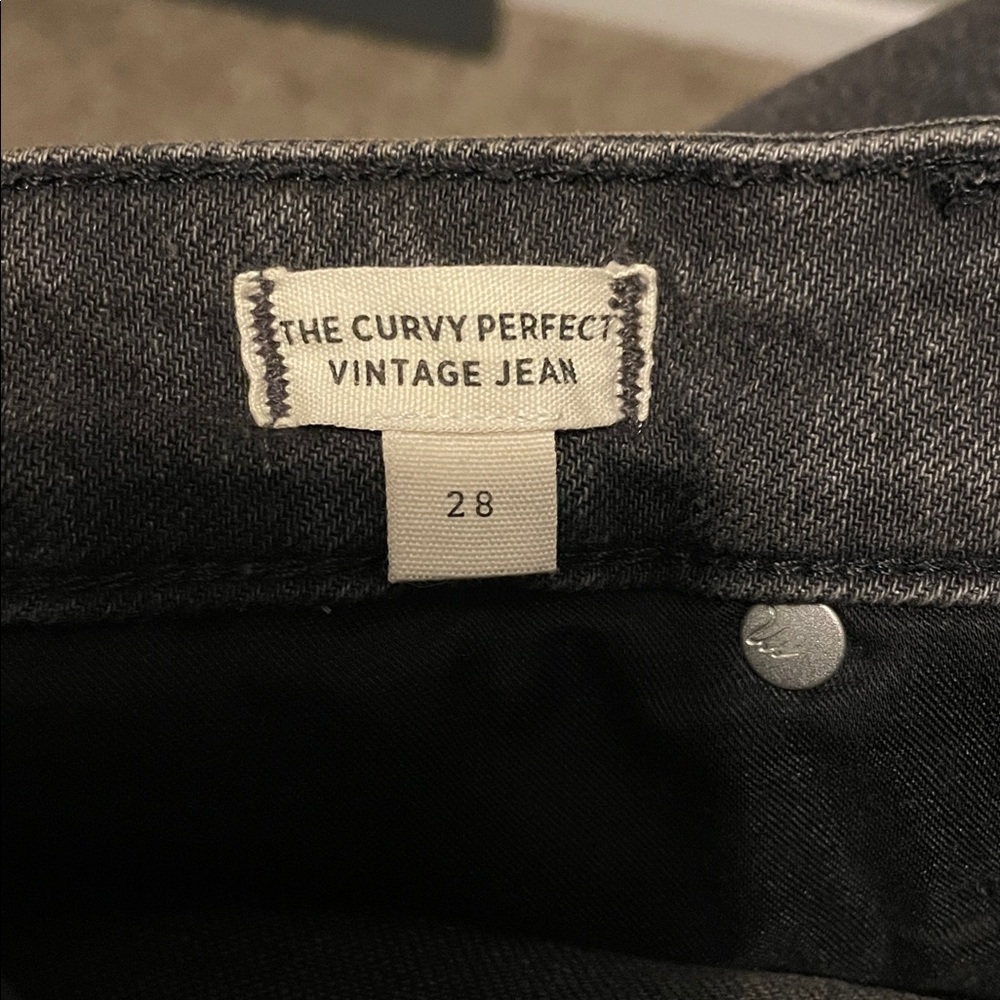 Madewell Perfect Vintage Curvy Straight Leg Jeans - Picture 3 of 7